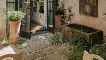 Chelsea Townhouse Courtyard